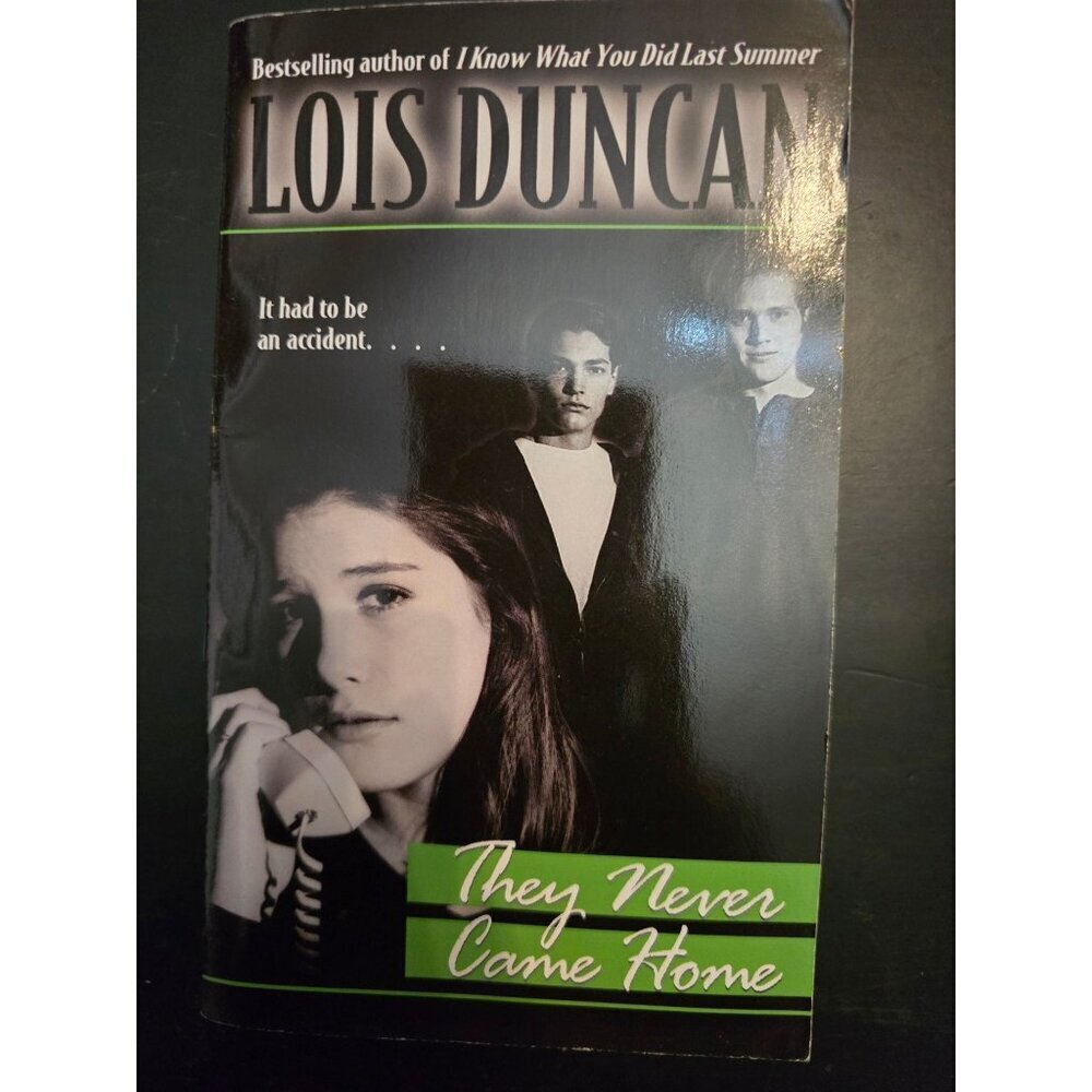 They Never Came Home by Lois Duncan Vintage Paperback Book